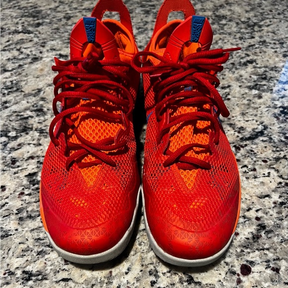 Nike Air Zoom Crusader Hyperdunk - team orange/photo blue sz 11 - Picture 3 of 9